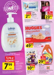 Gazetka promocyjna Intermarche - Gazetka Intermarche - Gazetka - ważna od 02.11 do 02.11.2022 - strona 36 - produkty: Płyn do prania, Mydło w płynie, Top, Papier, Proszek do prania, Vizir, Ręcznik, Huggies, Chusteczki, Dzieci, Mydło, Dozownik, Luksja, Farba do włosów, Fa