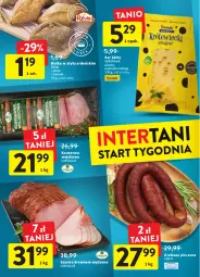 Gazetka promocyjna Intermarche - Gazetka Intermarche - Gazetka - ważna od 02.11 do 02.11.2022 - strona 38 - produkty: Piec, Ser, Szynka, Kiełbasa, Bułka