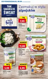 Gazetka promocyjna Lidl - KATALOG Z OFERTĄ ALPENFEST - Gazetka - ważna od 10.09 do 10.09.2021 - strona 7 - produkty: Kurczak, Sałatka, Sos, Jogurt, Sałat, Smalec, Mintaj, Wino