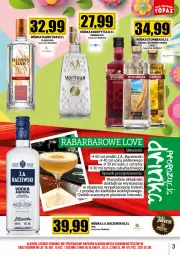 Gazetka promocyjna Topaz - Gazetka - Gazetka - ważna od 31.03 do 31.03.2024 - strona 3 - produkty: Sok, Gin, Cytryny, Ananas, Wódka, Syrop