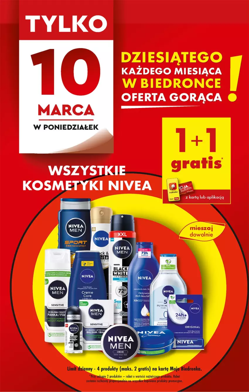 Gazetka promocyjna Biedronka - Od Poniedziałku - ważna 10.03 do 15.03.2025 - strona 17 - produkty: Gra, Nivea, Por