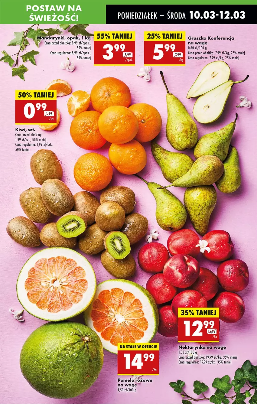 Gazetka promocyjna Biedronka - Od Poniedziałku - ważna 10.03 do 15.03.2025 - strona 19 - produkty: Fa, Kiwi, Pomelo