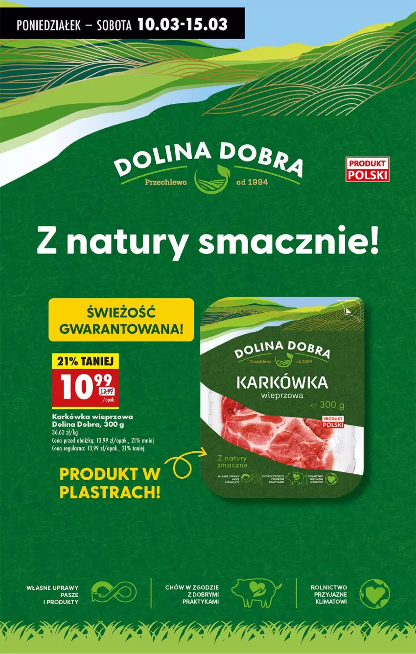 Gazetka promocyjna Biedronka - Od Poniedziałku - ważna 10.03 do 15.03.2025 - strona 24 - produkty: Karkówka wieprzowa