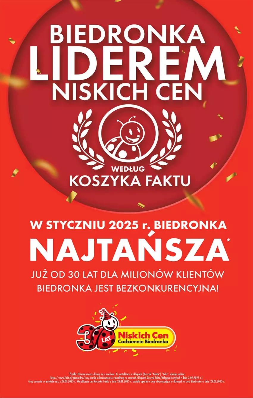 Gazetka promocyjna Biedronka - Od Poniedziałku - ważna 10.03 do 15.03.2025 - strona 3 - produkty: Fa, Kosz, Lion