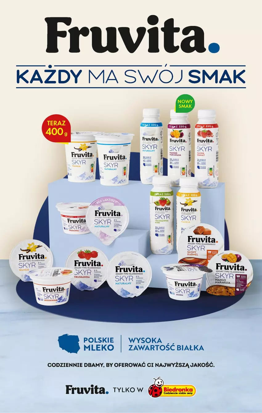 Gazetka promocyjna Biedronka - Od Poniedziałku - ważna 10.03 do 15.03.2025 - strona 65 - produkty: Isla, Jogurt, Mango, Mleko, Sok