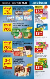 Gazetka promocyjna Biedronka - Od Poniedziałku - Gazetka - ważna od 15.03 do 15.03.2025 - strona 38 - produkty: Ser, Por, Kaktus, Big Milk, Lody, Zielona Budka, Deser, Oreo, Fa