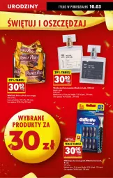Gazetka promocyjna Biedronka - Od Poniedziałku - Gazetka - ważna od 15.03 do 15.03.2025 - strona 67 - produkty: Woda perfumowana, Perfum, Lack, Gillette, Woda
