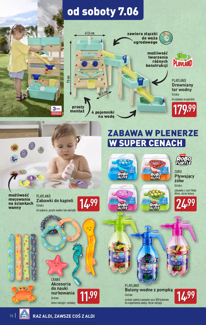 Gazetka promocyjna Aldi - Artykuły przemysłowe i tekstylia - ważna 04.06 do 07.06.2025 - strona 12 - produkty: Balony, Klej, Pojemnik, Puzzle, Ser, Zabawka