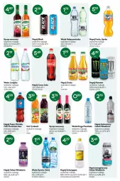 Gazetka promocyjna Groszek - Gazetka - ważna od 01.02 do 01.02.2022 - strona 9 - produkty: Nałęczowianka, Sok, Gin, Napój energetyczny, Mirinda, Coca-Cola, Lack, Pepsi, Schweppes, Tymbark, Syrop, Oshee, Fanta, Woda, Sprite, Napój, Herbapol, Hortex, Fa