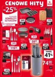 Gazetka promocyjna Selgros - Oferta przemysłowa - Gazetka - ważna od 17.02 do 17.02.2021 - strona 15 - produkty: Piec, Noż, Tortownica, Ostrzałka do noży, Widelec, Deska do krojenia