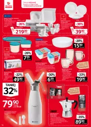 Gazetka promocyjna Selgros - Oferta przemysłowa - Gazetka - ważna od 17.02 do 17.02.2021 - strona 16 - produkty: Pojemnik szklany, Ser, Por, Kawa, Pojemnik, Venus, Talerz, Syfon, Deser, Komplet obiadowy, Lanki, Kawiarka, LG, Fa