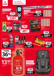 Gazetka promocyjna Selgros - Oferta przemysłowa - Gazetka - ważna od 17.02 do 17.02.2021 - strona 32 - produkty: Por, Gaśnica, Fotelik samochodowy, Prostownik, Lion, WD-40, Skaner, Fotelik, Fotel, Akumulator, LG