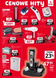 Gazetka promocyjna Selgros - Oferta przemysłowa - Gazetka - ważna od 17.02 do 17.02.2021 - strona 7 - produkty: Ciśnieniomierz, Sok, Pulsoksymetr, Philips, Remington, Termometr, Szczotka, Oczyszczacz powietrza, Szynka, Sharp, Maszynka, Suszarka, Lampa, Kosmetyczka