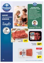 Gazetka promocyjna Carrefour - Gazetka Produkty Carrefour w mądrej cenie - Gazetka - ważna od 17.09 do 17.09.2022 - strona 14 - produkty: Mięso mielone, Gulasz wołowy, Mięso mielone z łopatki wieprzowej, Sos, Zdrowie, Mięso