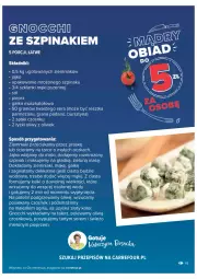 Gazetka promocyjna Carrefour - Gazetka Produkty Carrefour w mądrej cenie - Gazetka - ważna od 17.09 do 17.09.2022 - strona 19 - produkty: Ser, Mus, Gra, Bursztyn, Gnocchi, Czosnek, Ziemniaki, Talerz, Pieprz, Gałka, Parmezan, Lanki, Szpinak