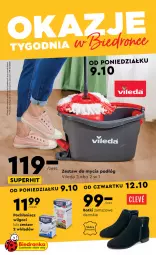 Gazetka promocyjna Biedronka - Okazje tygodnia od 09.10 - Gazetka - ważna od 21.10 do 21.10.2023 - strona 1 - produkty: Pochłaniacz wilgoci, Vileda, Botki, LG