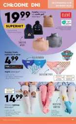 Gazetka promocyjna Biedronka - Okazje tygodnia od 09.10 - Gazetka - ważna od 21.10 do 21.10.2023 - strona 25 - produkty: Top, Inka, Majtki, Szal, Czapka, Rajstopy, Wełna, Dzieci, Psi Patrol, Fa