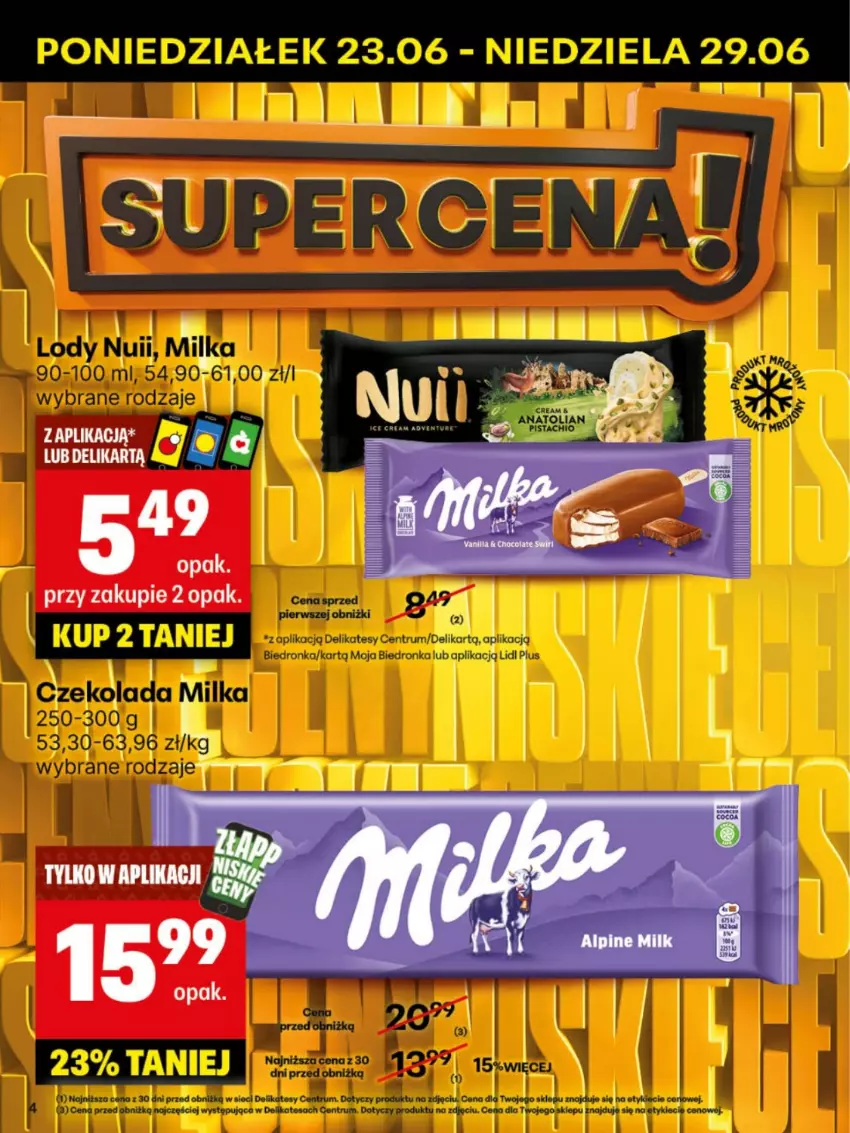 Gazetka promocyjna Delikatesy Centrum - Franczyza DC26 Poniedziałek - ważna 23.06 do 29.06.2025 - strona 4