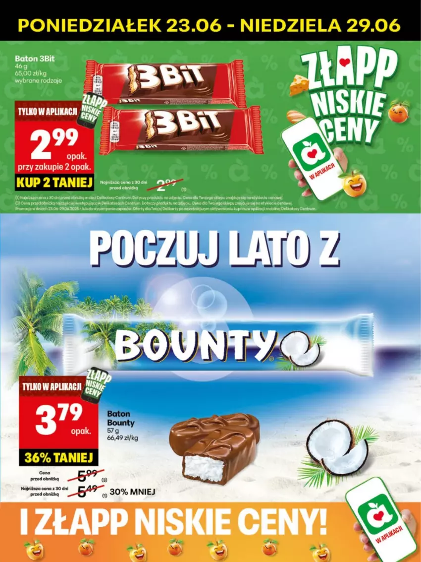 Gazetka promocyjna Delikatesy Centrum - Franczyza DC26 Poniedziałek - ważna 23.06 do 29.06.2025 - strona 45 - produkty: Bounty