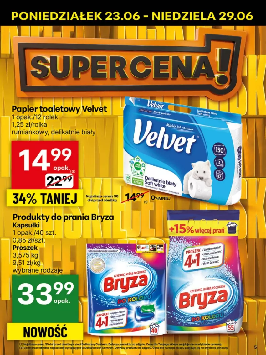 Gazetka promocyjna Delikatesy Centrum - Franczyza DC26 Poniedziałek - ważna 23.06 do 29.06.2025 - strona 5