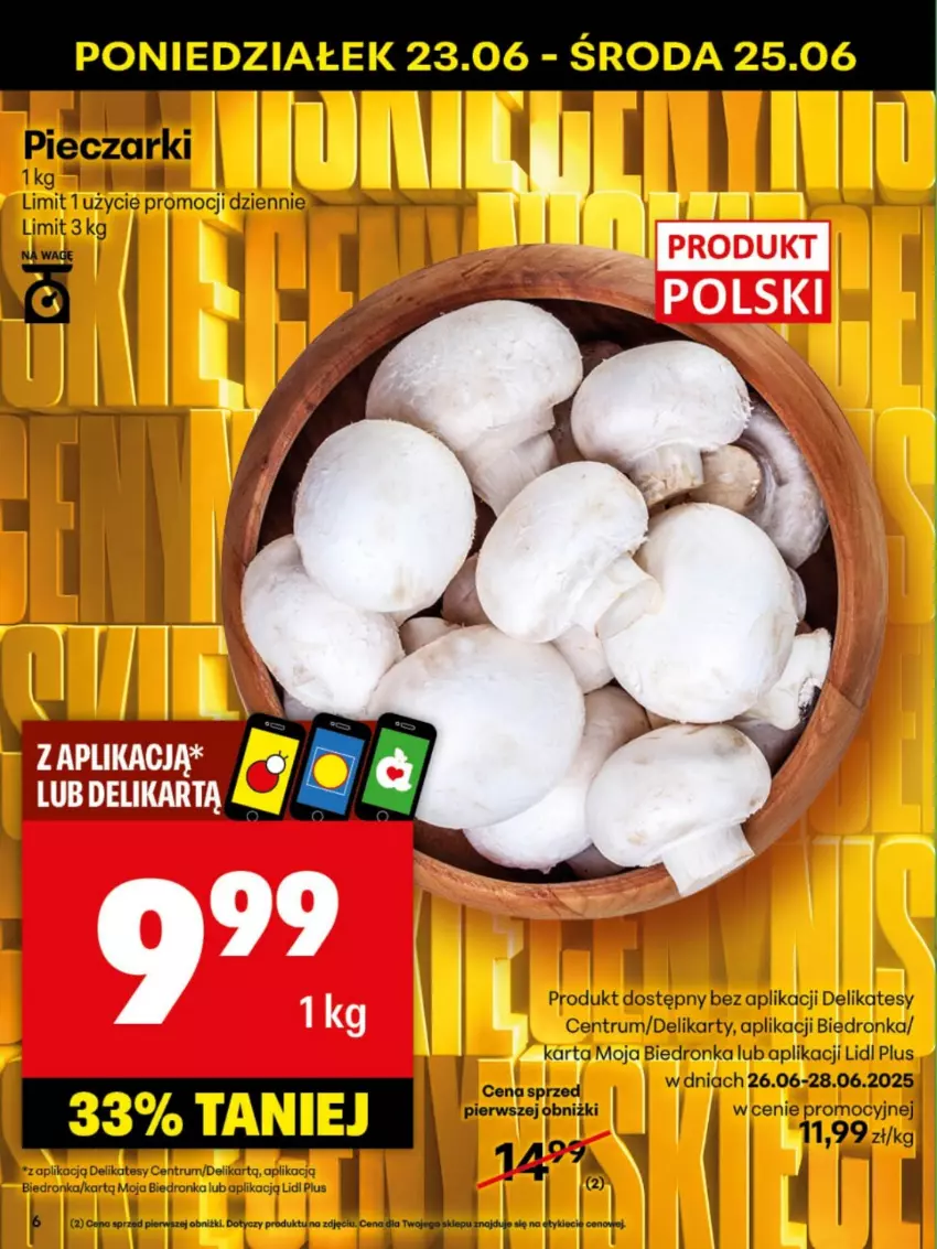 Gazetka promocyjna Delikatesy Centrum - Franczyza DC26 Poniedziałek - ważna 23.06 do 29.06.2025 - strona 6 - produkty: Gin, Rum