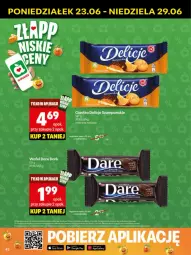Gazetka promocyjna Delikatesy Centrum - Franczyza DC26 Poniedziałek - Gazetka - ważna od 29.06 do 29.06.2025 - strona 42 - produkty: Ciastka, Rum, Delicje