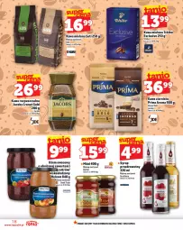Gazetka promocyjna Topaz - Gazetka - Gazetka - ważna od 19.02 do 19.02.2025 - strona 18 - produkty: Tchibo, Kawa rozpuszczalna, Top, HELCOM, Kawa ziarnista, Sati, Kawa mielona, Kawa, Dżem, Prima, Miód, Syrop, Jacobs