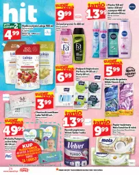Gazetka promocyjna Topaz - Gazetka - Gazetka - ważna od 19.02 do 19.02.2025 - strona 24 - produkty: Mydło w płynie, Top, Rum, Pampers, Papier, Pieluchy, Perfecta, Papier toaletowy, Szynka, Mleczko, Ręcznik, Mola, Chusteczki, Szampon, Podpaski, Maszynka, Mydło, Maszynka do golenia, Nivea, Kokos, Lakier, Fa