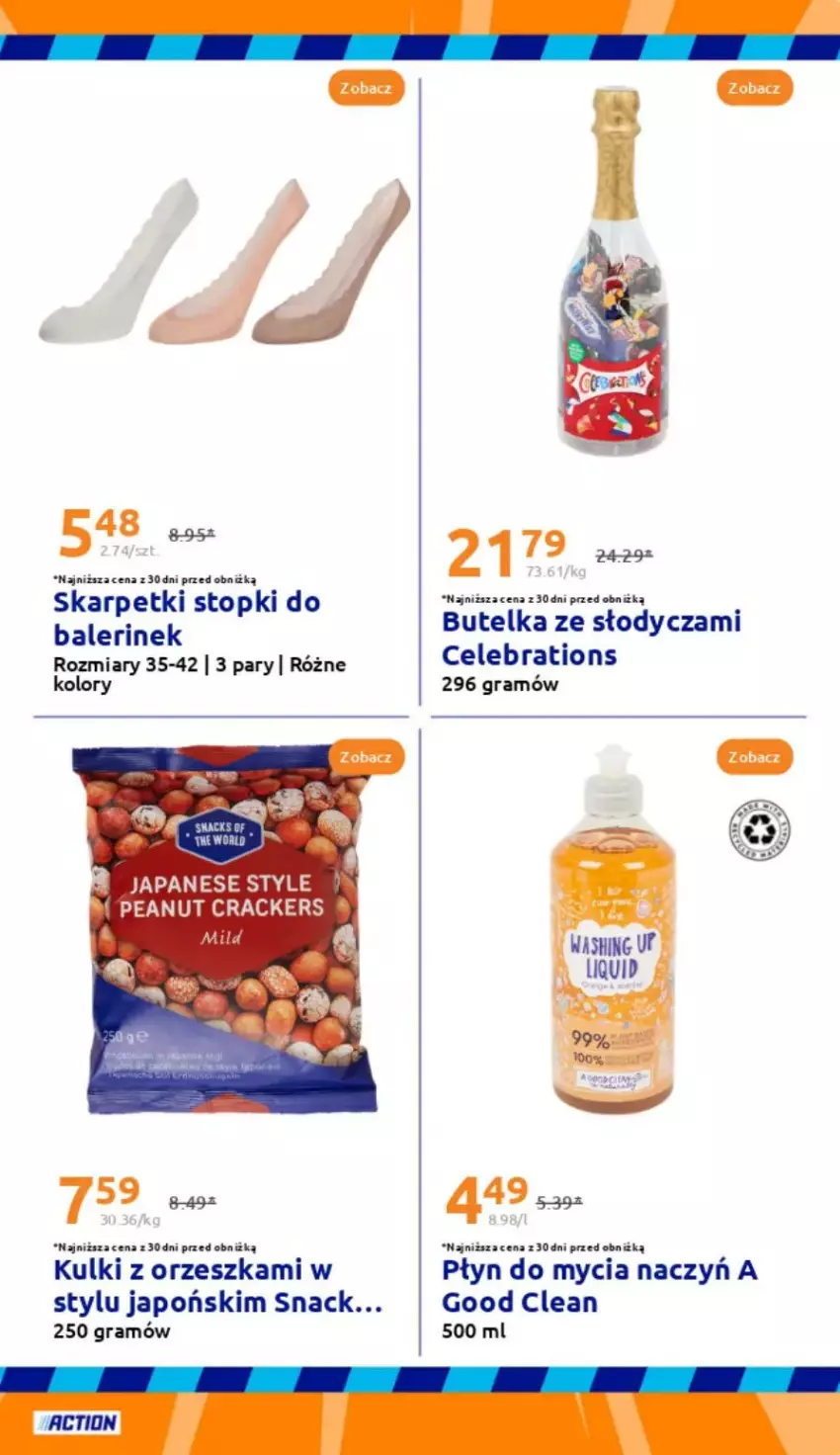 Gazetka promocyjna Action - ważna 30.04 do 06.05.2025 - strona 11 - produkty: Do mycia naczyń, Gra, Karp, Płyn do mycia, Płyn do mycia naczyń, Skarpetki, Top