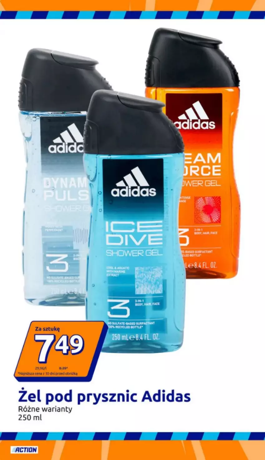 Gazetka promocyjna Action - ważna 30.04 do 06.05.2025 - strona 13 - produkty: Adidas, Fa