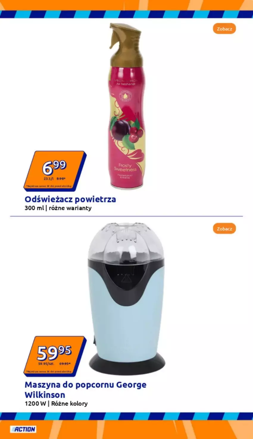 Gazetka promocyjna Action - ważna 30.04 do 06.05.2025 - strona 9 - produkty: Odświeżacz powietrza, Popcorn, Szyna