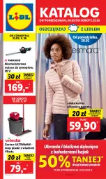 Gazetka promocyjna Lidl - GAZETKA - Gazetka - ważna od 25.02 do 25.02.2023 - strona 1 - produkty: Ubrania, Noż, Mop, Rama, Nożyce, Kurtka, Tera, Vileda, Bielizna, Dzieci, Akumulator