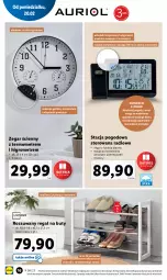 Gazetka promocyjna Lidl - GAZETKA - Gazetka - ważna od 25.02 do 25.02.2023 - strona 18 - produkty: Czujnik zewnętrzny, Stacja pogodowa, Termometr, Buty, Ogrzewanie, Regał, Zegar, Monitor, Bateria, LG