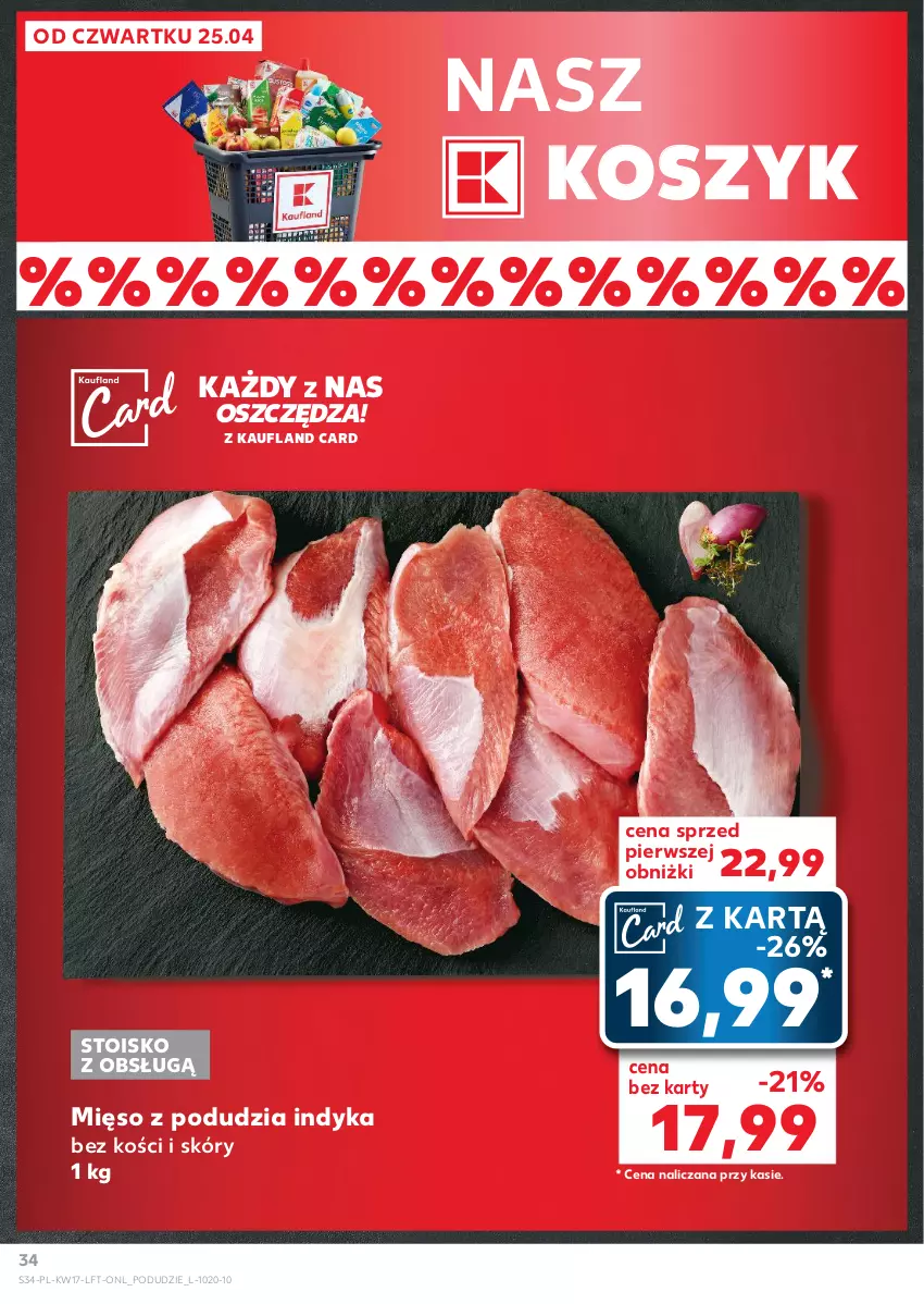 Gazetka promocyjna Kaufland - Gazetka tygodnia - ważna 25.04 do 30.04.2024 - strona 34 - produkty: Kosz, Mięso