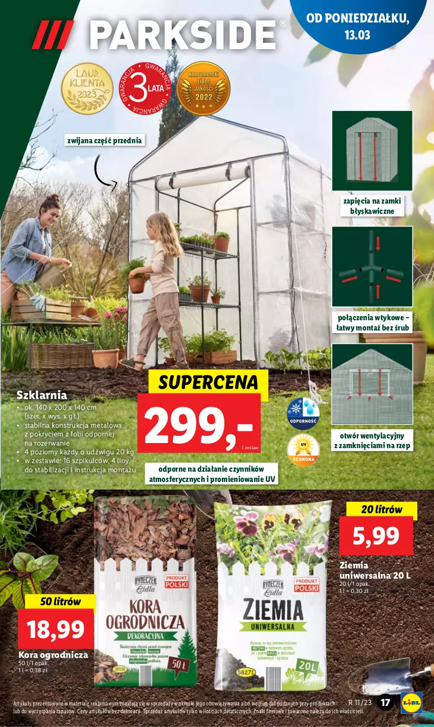 Gazetka promocyjna Lidl - GAZETKA - ważna 13.03 do 18.03.2023 - strona 19 - produkty: Dźwig, Por