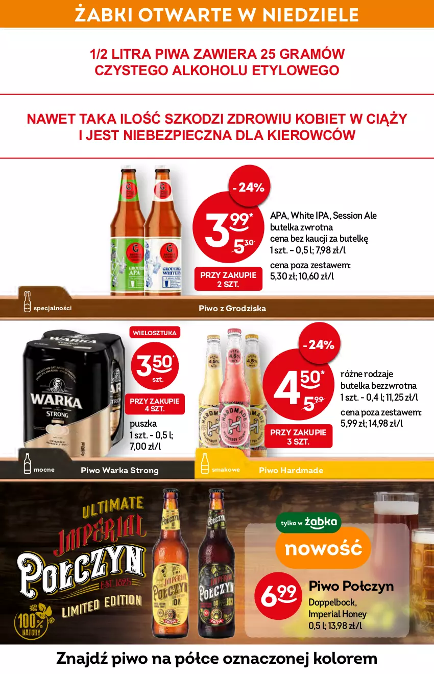 Gazetka promocyjna Żabka - ważna 02.03 do 08.03.2022 - strona 15 - produkty: Gra, Piec, Piwa, Piwo, SESSIO, Warka