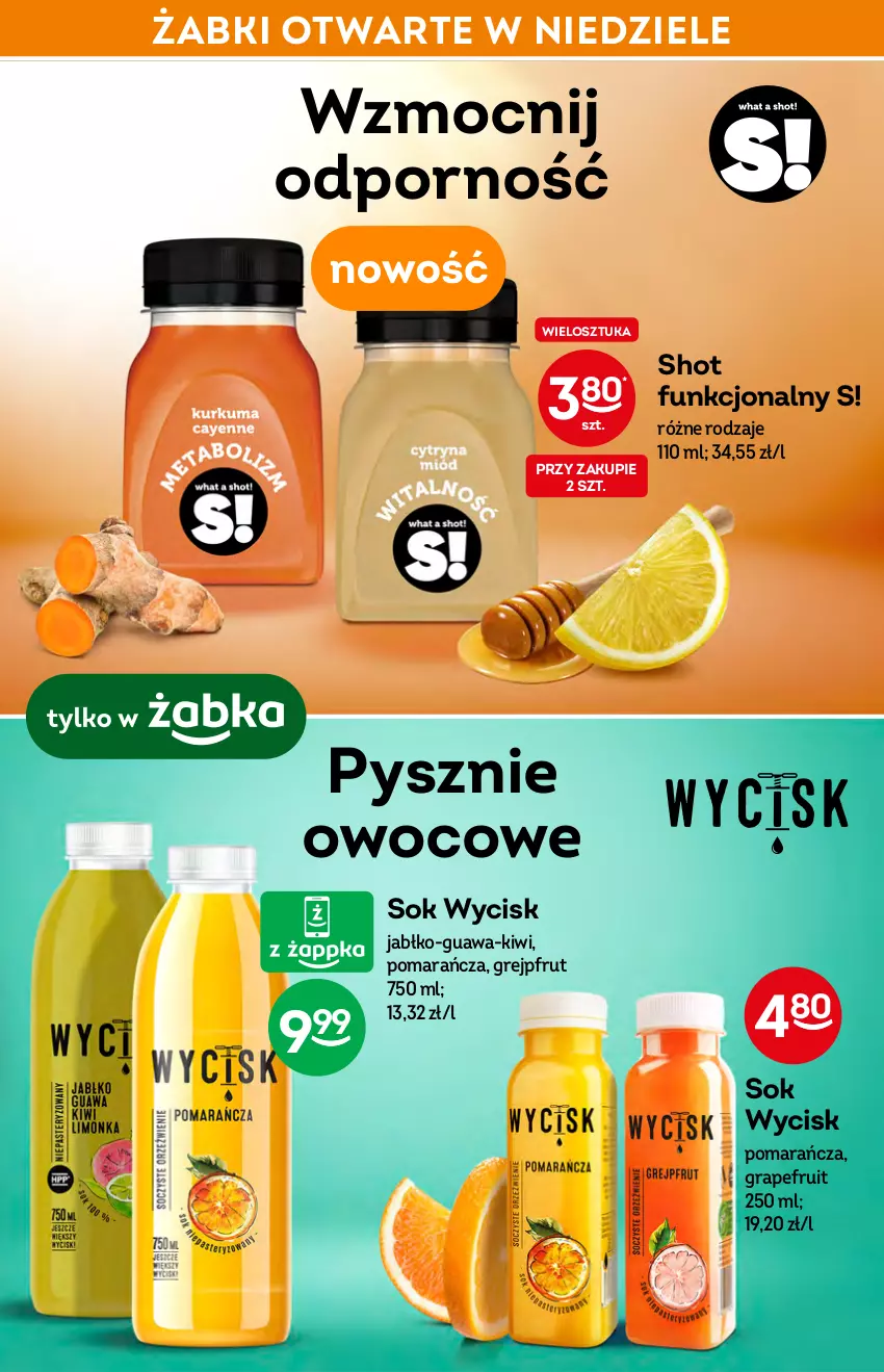 Gazetka promocyjna Żabka - ważna 02.03 do 08.03.2022 - strona 39 - produkty: Gra, Grejpfrut, Kiwi, Por, Sok