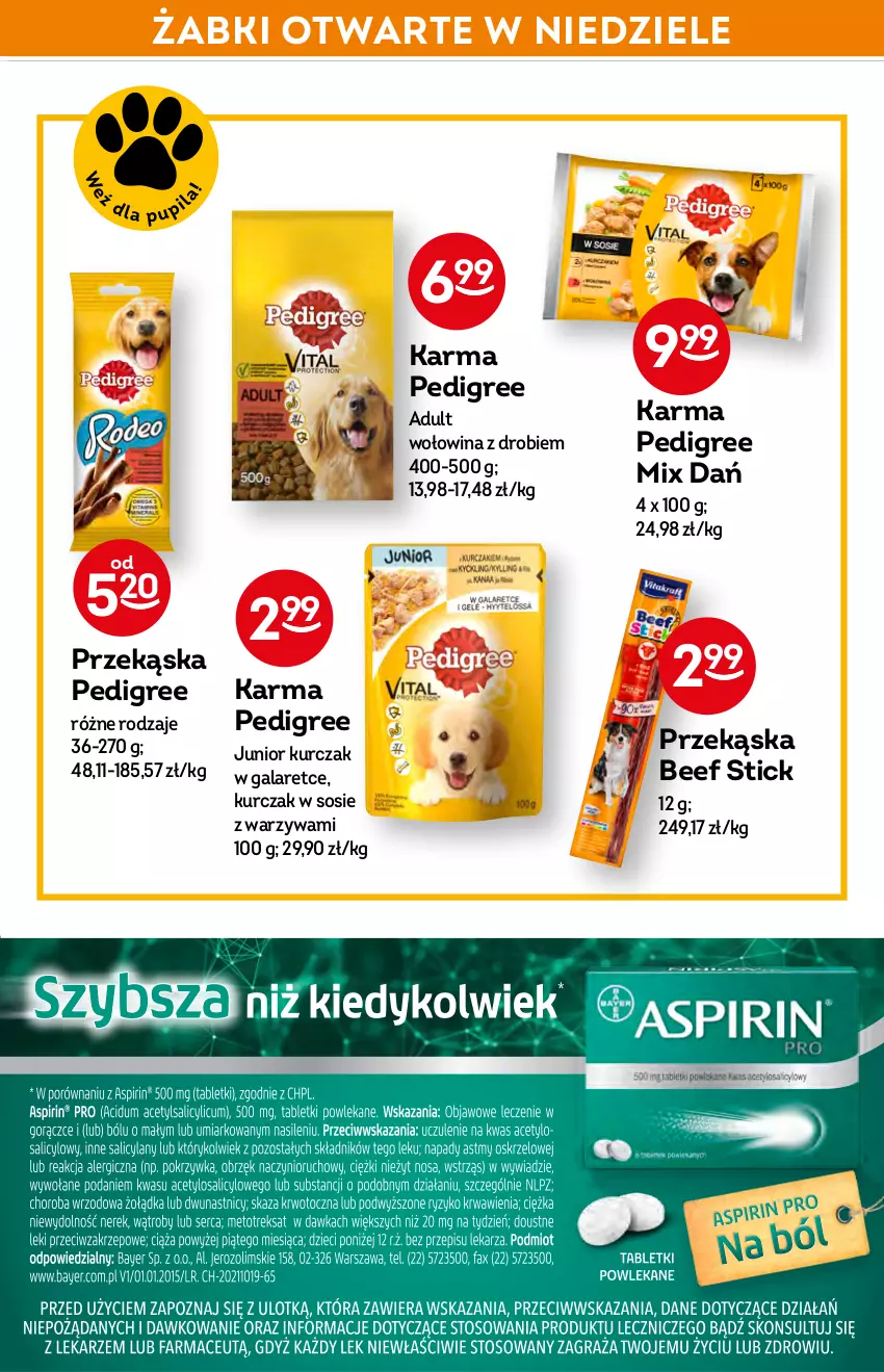 Gazetka promocyjna Żabka - ważna 02.03 do 08.03.2022 - strona 45 - produkty: Eleo, Gala, Kurczak, Pedigree, Sos, Warzywa, Wołowina