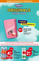 Gazetka promocyjna Żabka - Gazetka - ważna od 08.03 do 08.03.2022 - strona 8 - produkty: Piwa, Piwo, Piec, Gin, Gra, Praliny, Lindor, Heineken, Eleo, Lindt