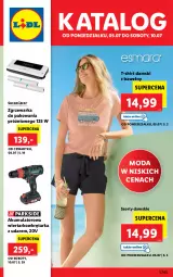 Gazetka promocyjna Lidl - GAZETKA - Gazetka - ważna od 10.07 do 10.07.2021 - strona 1 - produkty: Szorty, Akumulatorowa wiertarkowkrętark, T-shirt, Wiertarkowkrętarka, Warka, Tarka, Wkręt, Moda, Wkrętarka, Akumulator