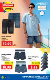 Gazetka promocyjna Lidl - GAZETKA - Gazetka - ważna od 10.07 do 10.07.2021 - strona 10 - produkty: Ser, Szorty, Karp, Skarpetki, Bokserki