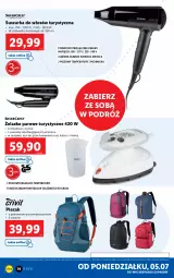 Gazetka promocyjna Lidl - GAZETKA - Gazetka - ważna od 10.07 do 10.07.2021 - strona 14 - produkty: Plecak, Suszarka, Kubek