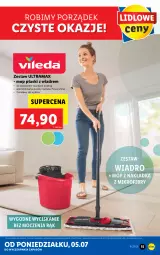 Gazetka promocyjna Lidl - GAZETKA - Gazetka - ważna od 10.07 do 10.07.2021 - strona 15 - produkty: Por, Mop, Rama, Wiadro