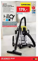 Gazetka promocyjna Lidl - GAZETKA - Gazetka - ważna od 10.07 do 10.07.2021 - strona 37 - produkty: Odkurzacz, Przewód, Papier, Rura, Pojemnik