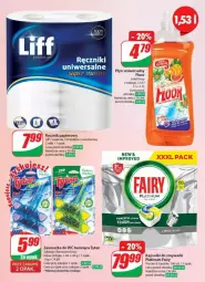 Gazetka promocyjna Dino - Gazetka - ważna od 06.02 do 06.02.2024 - strona 50 - produkty: Papier, Zawieszka do wc, Ręcznik, Rolki, Tytan, Fairy, Zmywarki, LG, Fa