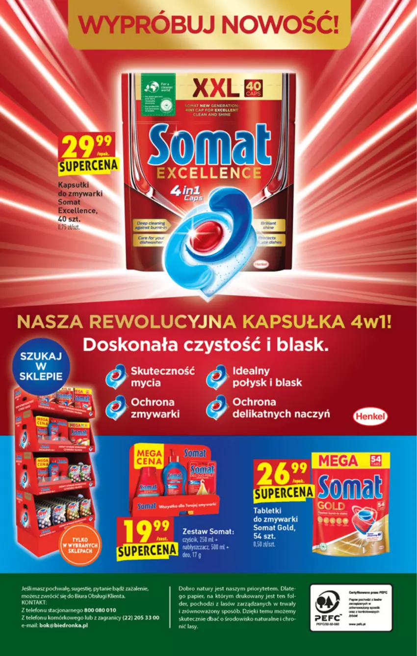 Gazetka promocyjna Biedronka - W tym tygodniu - ważna 20.05 do 26.05.2021 - strona 64 - produkty: Fa, Gra, Papier, Somat, Tablet, Telefon, Zmywarki