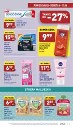 Gazetka promocyjna Aldi - Katalog spożywczy - Gazetka - ważna od 11.06 do 11.06.2022 - strona 15 - produkty: Makijaż, Por, Mus, BoboVita, Pasta do zębów, Mars, Mule, Sensodyne, Nivea, Fa