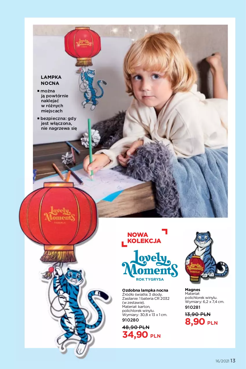 Gazetka promocyjna Faberlic - Gazetka - ważna 01.11 do 21.11.2021 - strona 13 - produkty: Bateria, Gry, Klej, Piec, Silan