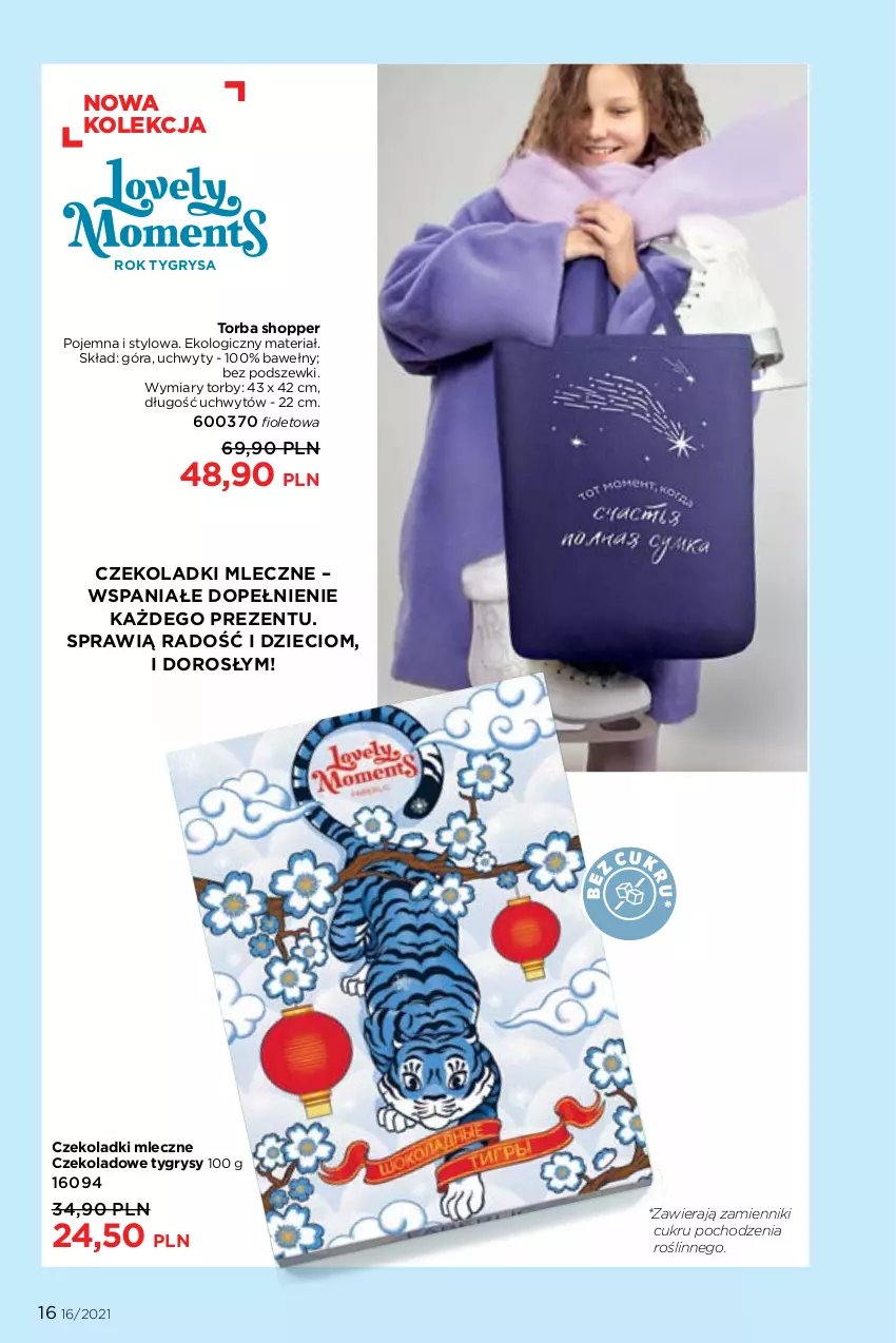 Gazetka promocyjna Faberlic - Gazetka - ważna 01.11 do 21.11.2021 - strona 16 - produkty: Dzieci, Gry, Torba, Uchwyty