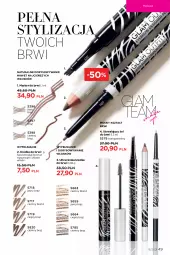 Gazetka promocyjna Faberlic - Gazetka - Gazetka - ważna od 21.11 do 21.11.2021 - strona 49 - produkty: Makijaż, Marker, Cień, Kredka do brwi, Tran, Kredka, Szczoteczka
